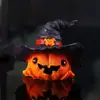 Transfronterizo Nuevo Festival de Fantasmas de Halloween Sombrero Mágico Hombre Calabaza Adornos Decorativos Cráneo Candelabro Pequeños Muebles de Escritorio Regalos
