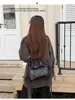 Bolso de Motocicleta Nuevo con Remaches 2025, Bolso Sexy, Bolso de Hombro de Gama Alta, Bolso Cruzado para Viajar, Bolso de Mano Versátil de Moda para Mujer
