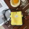 Moda Popular Famosa en Internet Peluche Arcoíris Puntos Lindos Bolso Pequeño Rosa Bolso de Hombro Cruzado Bolso Portátil de Almacenamiento para Compras