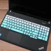 Para teclado ThinkPad Lenovo E15 membrana T15 para portátil P15v E595 computadora E585 pegatina protectora