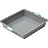 Molde de silicona para pasteles resistente a altas temperaturas, bandeja para horno microondas, molde para tostadas, molde para pastel de gasa, molde para pasteles