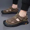 Sandalias de Malla Transpirable de Verano 2026 para Uso al Aire Libre, Zuecos Casuales Huecos de Corte Bajo, Zapatos de Playa Cerrados para Viajes a la Playa