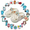 Sapatos Médicos Sapatos de Caverna Flor Acessórios Diy Fivela Decorativa Macia de Borracha PVC Removível Acessórios para Sapatos de Caverna Fivela de Sapato Médico