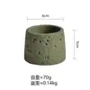 Contenedor de Vela Mate Transfronterizo Taza Vacía Rellena de Cera Taza de Cera de Aromaterapia Fragancia Romántica Regalo Taza de Vela de Piedra Volcánica