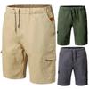 AliExpress deseja shorts casuais soltos de verão transfronteiriços masculinos de cor sólida, comércio exterior, tamanho grande, macacão