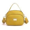 Bolsa pequena feminina crossbody fashion com zíper bolsa esportiva de ombro mini bolsa concha portátil grande capacidade compras estilo coreano portátil