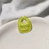 Tela Coreana de Dibujos Animados con Relieve Ultrasónico Bufanda Delantal Pequeño Fresco Accesorios Decorativos para Muñecas Pasador Hecho a Mano DIY