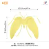 Decoração de costas de borboleta com asas coloridas, balões infláveis para crianças, adereços para fotos de aniversário, populares em feiras noturnas, brinquedos decorativos