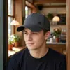 Nuevos Sombreros para Hombre de Primavera y Otoño, Gorras de Béisbol a Cuadros, Gorras de Béisbol Casuales para Personas de Mediana Edad y Mayores, Gorras Casuales para Exteriores tipo "Dad Hat" para Personas de Mediana Edad