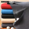 Roupa Térmica Masculina Sem Marcas Peça Única Forrada com Lã Espessada Roupas de Outono Outono e Inverno Uso Básico Camada Base Algodão à Prova de Frio Suéter