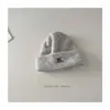 Chapéus de Tricô Retrô Coreanos para Crianças para Outono e Inverno, Meninos e Meninas Usam Chapéus de Lã Tricotados de Outono e Inverno