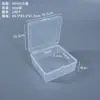 4.0 Alto 10.5 Cuadrada Plástico Transparente Caja Ferretería Componentes Digitales Caja de Empaque de Producto Juguete Caja de Almacenamiento para Equipo de Pesca