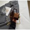 Bolsas Pequeñas de Bloques de Color de Moda para Mujer 2026 Nueva Moda de Verano Bolsos Cruzados Texturizados Bolsos de Mano Cuadrados Pequeños para Mujer