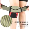 Rodilleras Térmicas Negras y Rojas para Deportes al Aire Libre, Running, Rodilleras de Compresión para Rótula para Hombres y Mujeres, Rodilleras Calefactoras con Patrón de Puntos