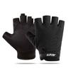 Luvas Infantis de Meio Dedo para Meninos e Meninas, Luvas para Esportes ao Ar Livre, Palma em Tecido Escada Antiderrapante Resistente ao Desgaste Luvas de Ciclismo de Meio Dedo
