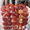 20mm Piedra Natural Ágata Agujero Recto Corazón de Melocotón Cuentas Sueltas Pulsera DIY Collar Accesorios de Joyería Cuentas Semi-Terminadas Al Por Mayor