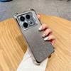 Adecuado para Funda de Teléfono con Esquinas Electropulidas y Purpurina para Transsion Infinix Note60 Smart20 Spark50 Anti-Caída