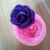 Ferramentas de cozimento criativas 3D forma de rosa bolo molde de decoração Fondant chocolate líquido molde de silicone
