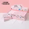 Papel de Lenço Facial Impresso Sanrio Genuíno Autorizado Bolsa Pequena Portátil Hello Kitty Guardanapo para Estudantes para a Escola