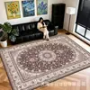 Tapete de cashimere falso Amazon transfronteiriço para sala de estar, resistente à sujeira, fácil de manter, tapete antiderrapante, tapete de chão para casa de grande área, personalizável