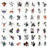 50 Piezas de Pegatinas de Graffiti de Dibujos Animados de Fútbol para Decoración Transfronteriza Temática Deportiva, Maletas y Fundas de Teléfono Pegatinas al por Mayor