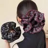 Brillante Coletero Estilo Zhao Lusi para Mujer, Goma para el Cabello de Alta Gama, Cuerda para Moño, Accesorio para el Cabello de Xu Yan
