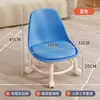Taburete de Polea para Sala de Estar Rueda Universal Silenciosa Silla Pequeña Desmontable Nuevo Respaldo Bajo Bolsa Suave Popular Banco con Ruedas