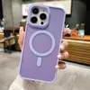 Funda para Teléfono Móvil Magnética Imitación Hardware Mate 16 Adecuada para Apple 15Promax Iphone14 Mate Translúcido 12Pro