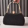 Bolsos de Noche Elegantes de Perlas de Venta Caliente, Bolsos para Vestido Qipao de Dama, Bolsos de Mano para Fiesta de Noche, Suministro Exclusivo Transfronterizo de Fabricantes
