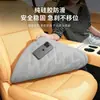 Cojín Universal para Asiento de Coche de Cuatro Estaciones, Cojín de Asiento Transpirable Antideslizante, Cojín para Asiento de Coche de Ante Látex Espuma Viscoelástica Juego de Tres Piezas