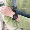 Ins Estilo Coreano Chic Reloj Pequeño Negro Simple Estilo Coreano Impermeable Reloj de Estudiante para Hombre y Mujer Estilo Universitario Retro Literario Pareja