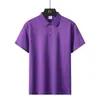 Camiseta Polo de Manga Corta para Hombre Verano Solapa de Polo Negocios Fresca Moda Tendencia Secado Rápido Transpirable Absorbente de Sudor Deportes al Aire Libre
