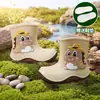 Botas de lluvia para niños nuevas dibujos animados lindas niños bebé botas de lluvia niñas estudiantes niños pequeño zapatos de agua impermeables zapatos de goma