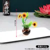 Los Platos Fríos del Hotel Están Decorados con Flores y Bolas Verdes de Pelo, Sashimi, Salmón y Adornos de Mariscos