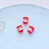 Grande Pilha de Cartas Menina de Resina Acessórios Charms para Sapato Crocs Joias DIY Capa de Celular Acessórios de Cabelo Adesivos Materiais Decorativos