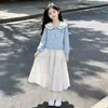Conjunto de Sudadera para Niña Primavera y Otoño 2026 Nuevo Conjunto de Moda y Estilo para Niños, Hermoso Conjunto de Dos Piezas de Falda para Niña Otoño