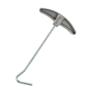 Extractor de clavos para carpas al aire libre, suministros para acampar, extractor de clavos para el suelo, gancho, palanca, accesorios para toldos, equipo