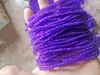 Pulsera collar accesorios de cuentas de vidrio imitación Jade de 4 mm Material para pasador de pelo antiguo 20 colores