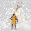Nuevo Llavero de Refresco de la NBA Colgante de Dibujos Animados Llavero de Acrílico de Anime de Doble Cara