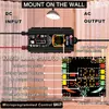 Inversor de Potência de Conversão para Carro 12V para 220V110V 500W Display Digital Inteligente LCD Portátil