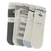Calcetines de Tobillo Medio Bordados para Mujer Domi de Primavera y Otoño, Calcetines Holgados, Calcetines de Algodón, Calcetines Estilo Japonés y Coreano, Calcetines Rectos para Estudiantes, Calcetines Finos Transpirables