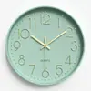 Reloj Artístico, Reloj de Pared para Sala de Estar, Reloj de Estilo Minimalista, Montado en Pared, Uso Doméstico, Moderno, Sencillo, Dormitorio, Reloj de Cuarzo Silencioso, Tipo Colgante