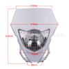 Adecuado para YAMAHA YAMAHA WR450F WR250F motocicleta todoterreno modificada mueca faro cubierta de faro
