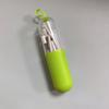 Cápsula del tiempo tubo de ensayo empaque cable de datos a prueba de polvo almacenamiento caja de color tubo de tiempo puerto para colgar tapa transparente caja de plástico