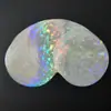 Película Protectora de Superficie para Insignia de Película Láser de 58 mm, Película Transparente de Estrellas y Flores, Película Delgada Hecha a Mano para Manualidades