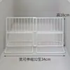 -Divisor de compartimento congelador de metal Deflector de partición de congelador Adecuado para divisores de compartimento de refrigerador Diseño retráctil