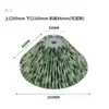 Cúpula de Abajur Plissada Estampada em Tecido Abajur de Mesa Chão Cabeceira Estilo Ins Y2K Novo Chinoiserie Cúpula de Abajur de Tecido