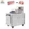 Máquina cortadora de pescado y aves de corral directa de fábrica máquina cortadora de carne congelada pollo entero pato corte de costillas máquina cortadora de costillas automática