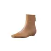 Botas Chelsea Confortáveis para o Dia a Dia com Salto Baixo em Couro Bovino Lavado Outono/Inverno 2026 Botas de Cano Curto Versáteis com Bico Quadrado em Couro Genuíno para Mulheres