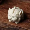 Fruta de marfil tallada rechoncha toot 6 6*5 * 5cm mesa de té de oficina mascota de té adorno de arte y juego para coche manualidades adornos
